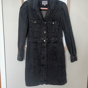 Velvet Heart Denim Dress
